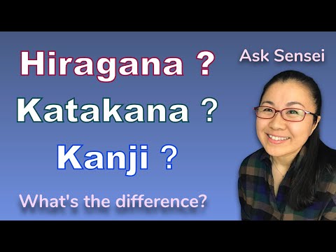 What is Hiragana, Katakana and Kanji? | Learning Video