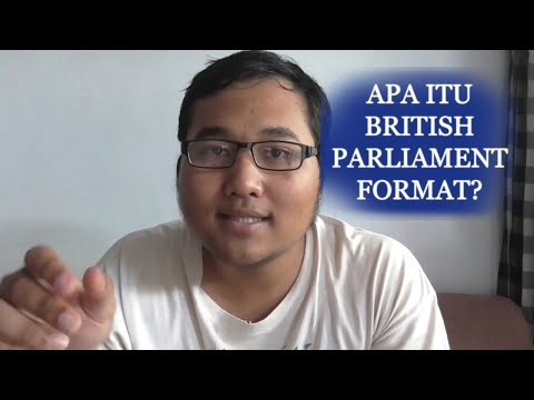 [INTRO TO DEBATING] British Parliamentary Format In General | Learning Video